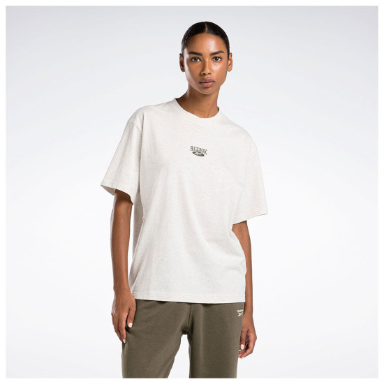 Reebok Γυναικεία κοντομάνικη μπλούζα Classics Archive Essentials Small Logo Tee